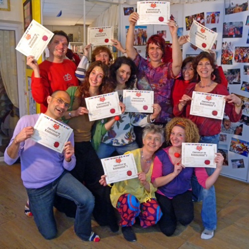 Rigologues certifiés de l'Ecole Internationale du Rire et du Bonheur